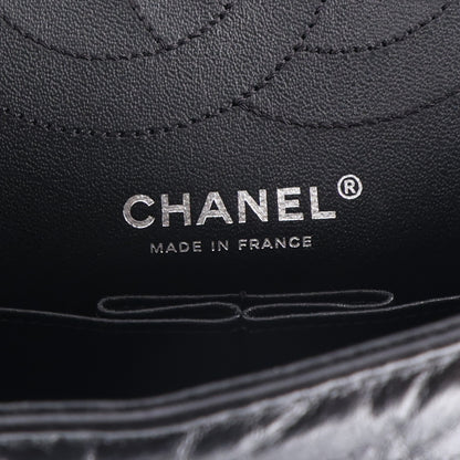 Chanel Aged Calfskin Quilted 2.55 Reissue 225 Flap So Black 6 of 10