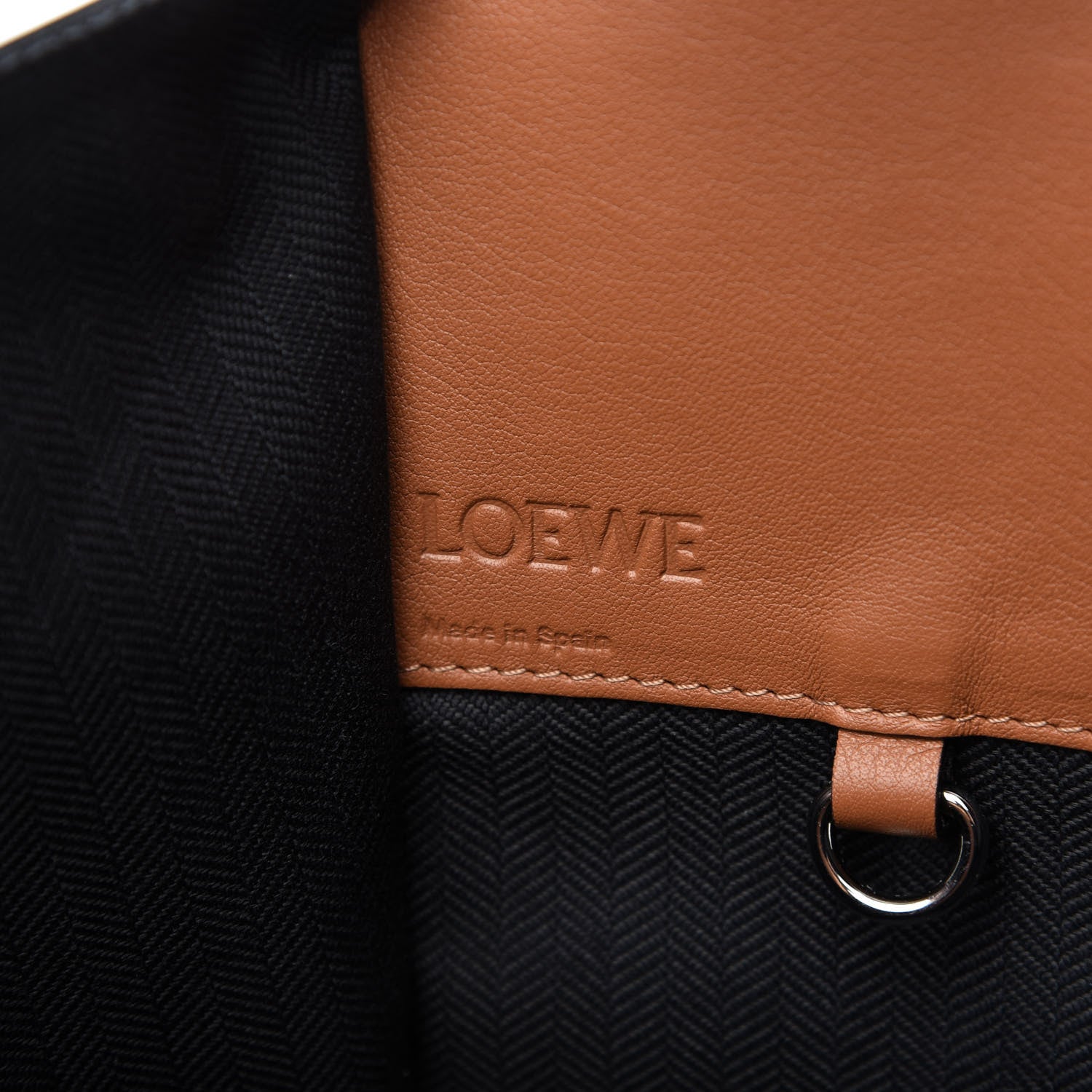 Loewe Calfskin Small Hammock Shoulder Bag Tan 8 of 10