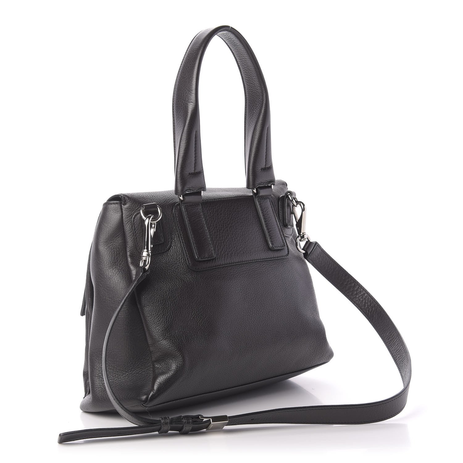 Givenchy Calfskin Small Pandora Pure Flap Bag Black 3 of 10