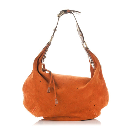 Louis Vuitton Suede Mahina Onatah GM Orange 1 of 7
