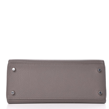 Hermes Togo Kelly Retourne 28 Etain 21 of 34