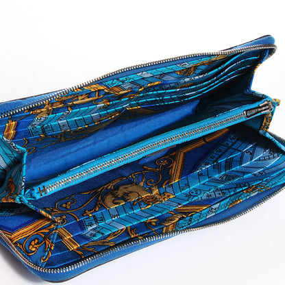 Hermes Epsom Silk'In Wallet Mykonos 5 of 9