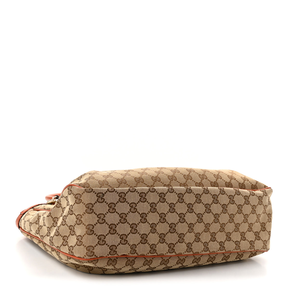 Monogram Medium Sukey Top Handle Tote Beige Orange