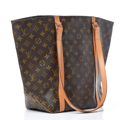 Louis Vuitton Monogram Sac Shopping Tote 3 of 11