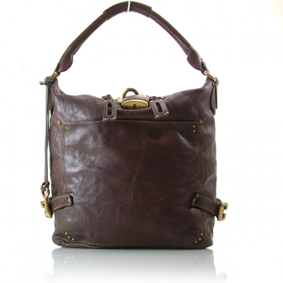 Chloe Leather Paddington XXL Chocolate 1 of 11