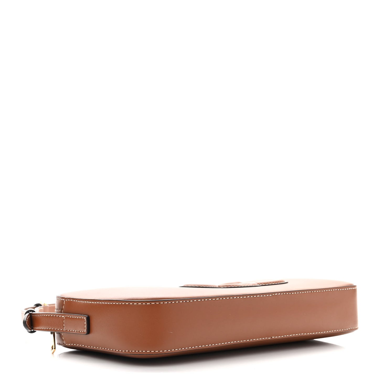 Smooth Calfskin Cuir Triomphe Mini Camera Shoulder Bag Tan