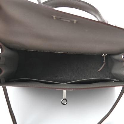 Hermes Epsom Kelly Sellier 28 Etain 4 of 10