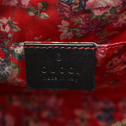 Gucci Calfskin Web Trapuntata Small GG Shoulder Bag Black 6 of 13