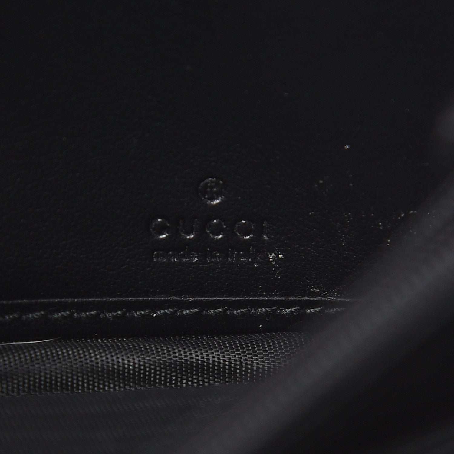 Gucci Calfskin Matelasse GG Marmont Continental Wallet Black 6 of 13
