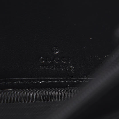 Gucci Calfskin Matelasse GG Marmont Continental Wallet Black 6 of 13