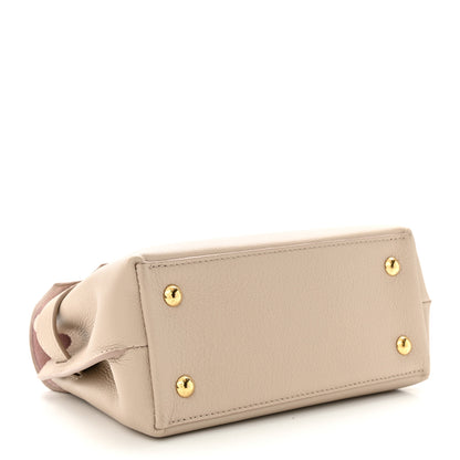 Louis Vuitton Soft Calfskin Mini Lockme Ever Greige 3 of 9