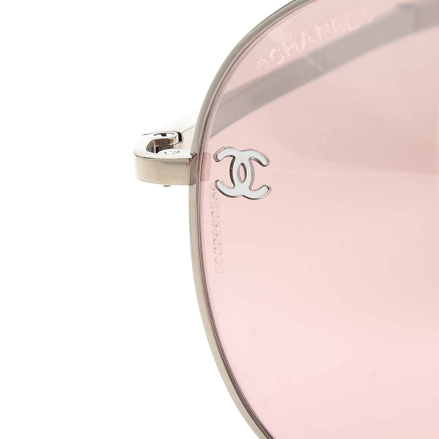 Chanel Pilot Sunglasses 4189-T-Q Dark Pink 9 of 10