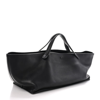 The Row Polished Saddle Calfskin Idaho Top Handle Black 3 of 11