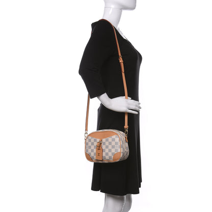 Louis Vuitton Damier Azur Mini Deauville 2 of 9
