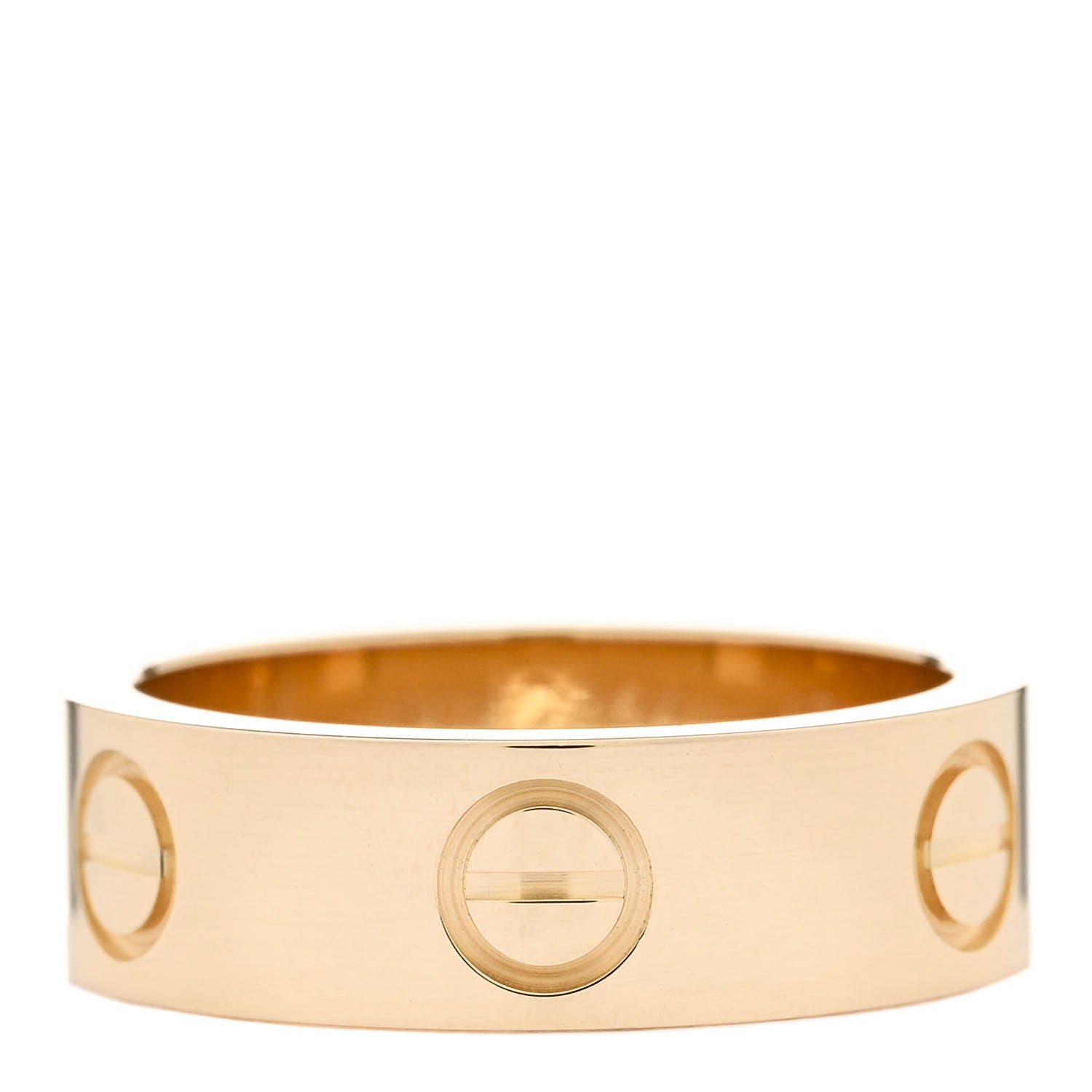 Cartier 18K Yellow Gold 5.5mm LOVE Ring 49 4.75 1 of 4