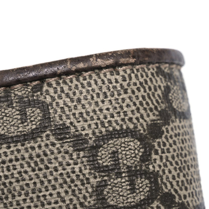 Gucci GG Supreme Monogram Web Ophidia Wallet On Chain Brown 17 of 19