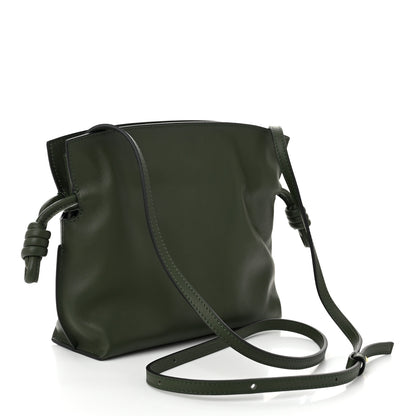 Loewe Calfskin Mini Flamenco Knot Bag Avocado 3 of 9
