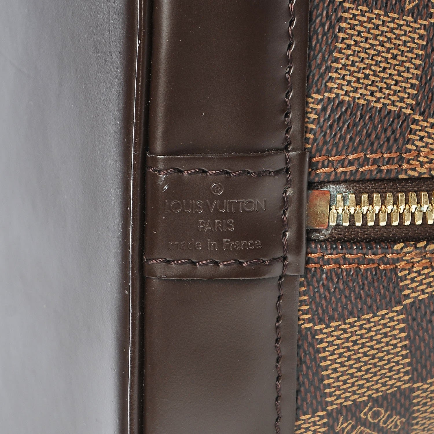 Louis Vuitton Damier Ebene Alma PM 6 of 8