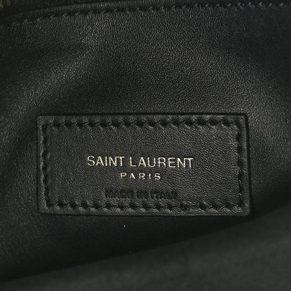 Saint Laurent Grained Calfskin Small Le 5 A 7 Soft Hobo Black 5 of 7
