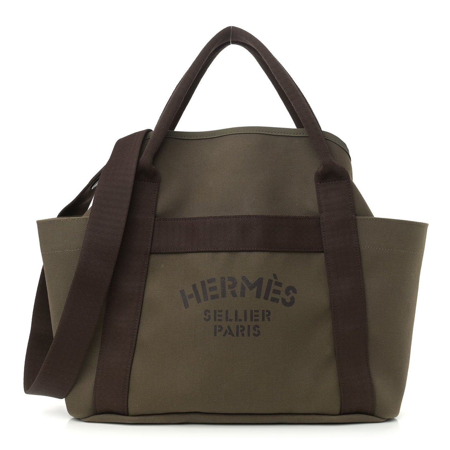 Toile Sac De Pansage Groom Kaki Feu