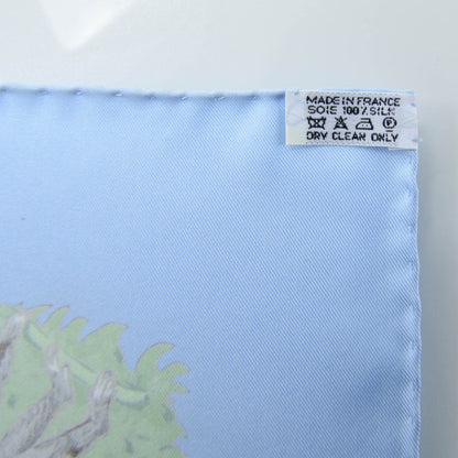 Hermes Silk La Treve de L eau Scarf 90 4 of 6