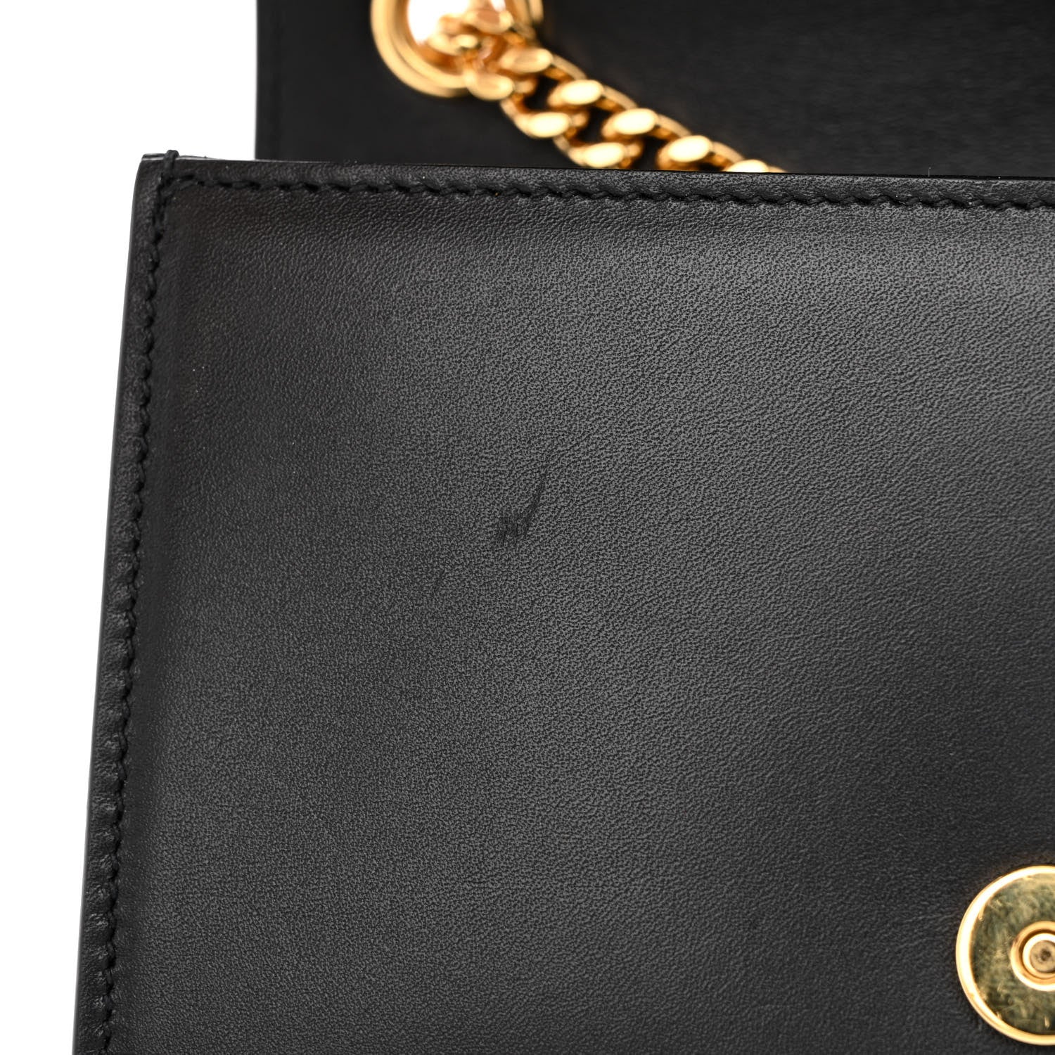 Saint Laurent Calfskin Small Classic Monogram Kate Tassel Satchel Black 11 of 13