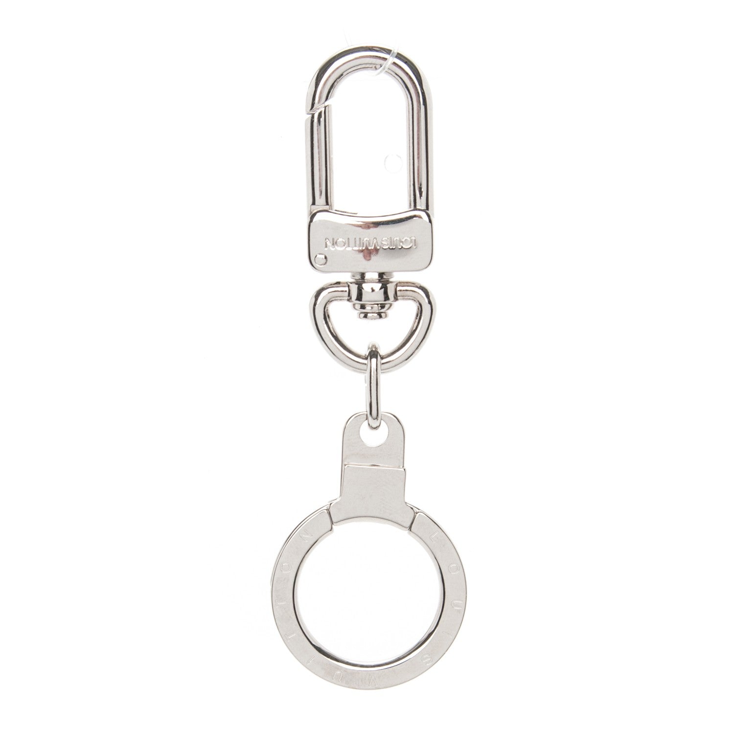 Louis Vuitton Pochette Extender Key Ring Silver 1 of 4
