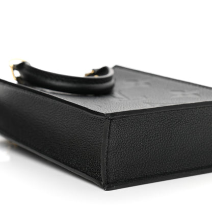 Louis Vuitton Empreinte Monogram Giant Petit Sac Plat Black 8 of 9