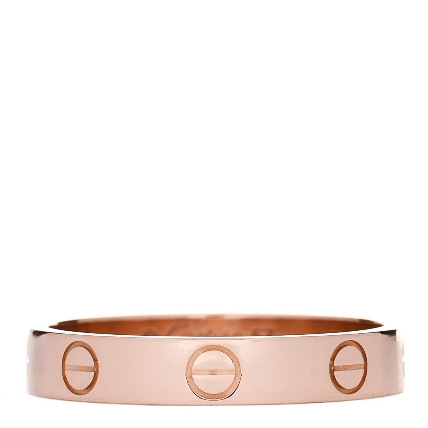 Cartier 18K Pink Gold 3.5mm LOVE Wedding Band Ring 57 8 1 of 4