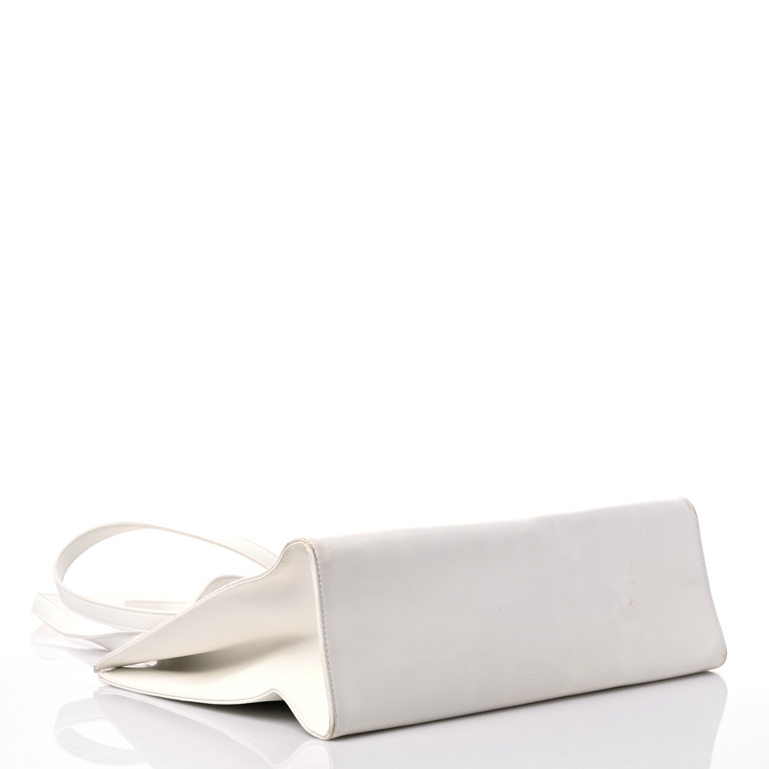 Telfar Vegan Leather Medium Shopping Bag White 4 of 22