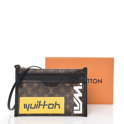 Louis Vuitton Monogram Double Flat Messenger Marron 13 of 13