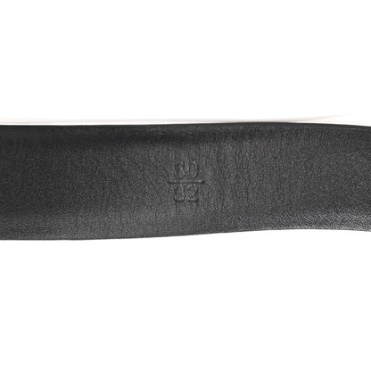 Chanel Calfskin Pearl Crystal CC Belt 80 32 Black 6 of 6