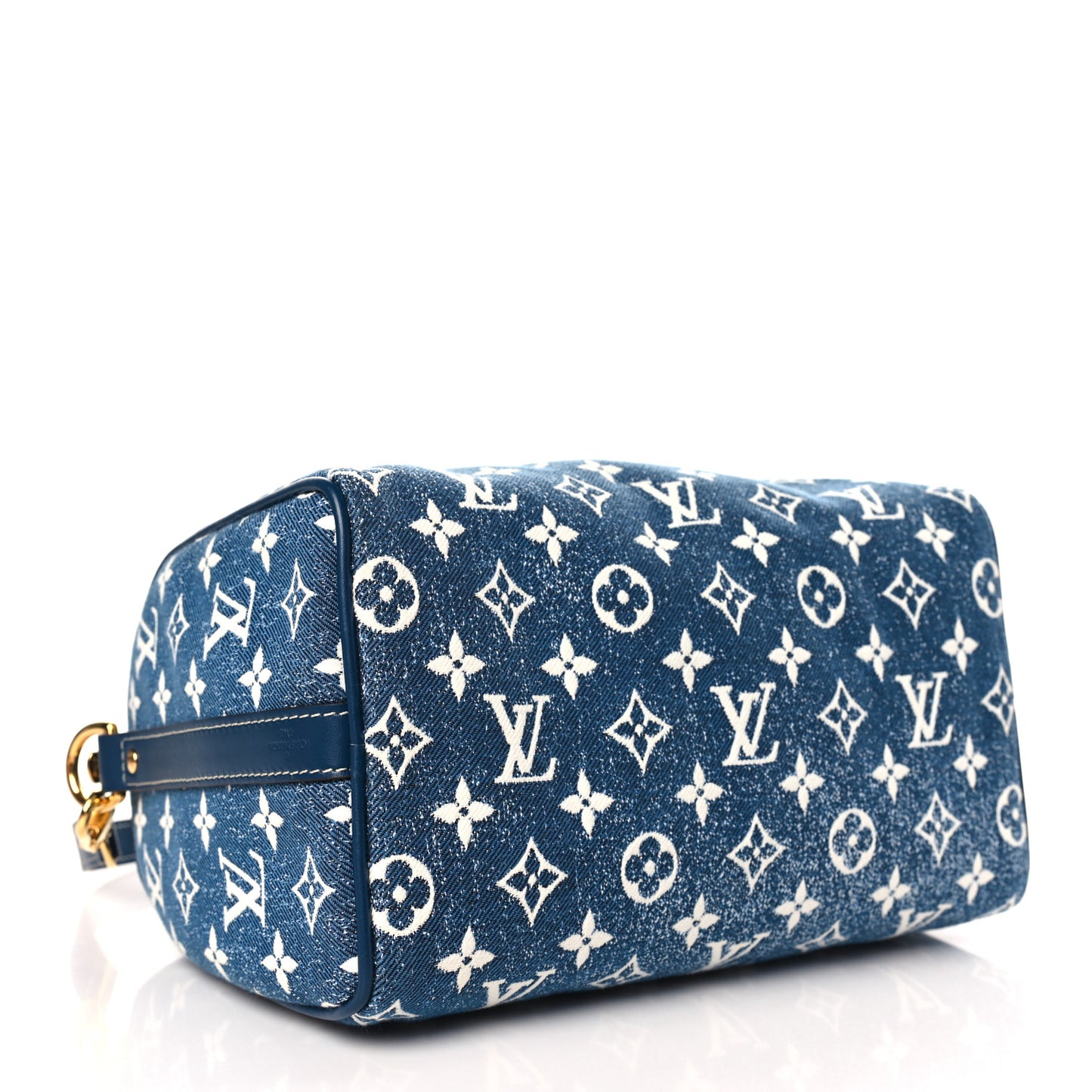 Monogram Jacquard Denim Speedy Bandouliere 25 Bleu