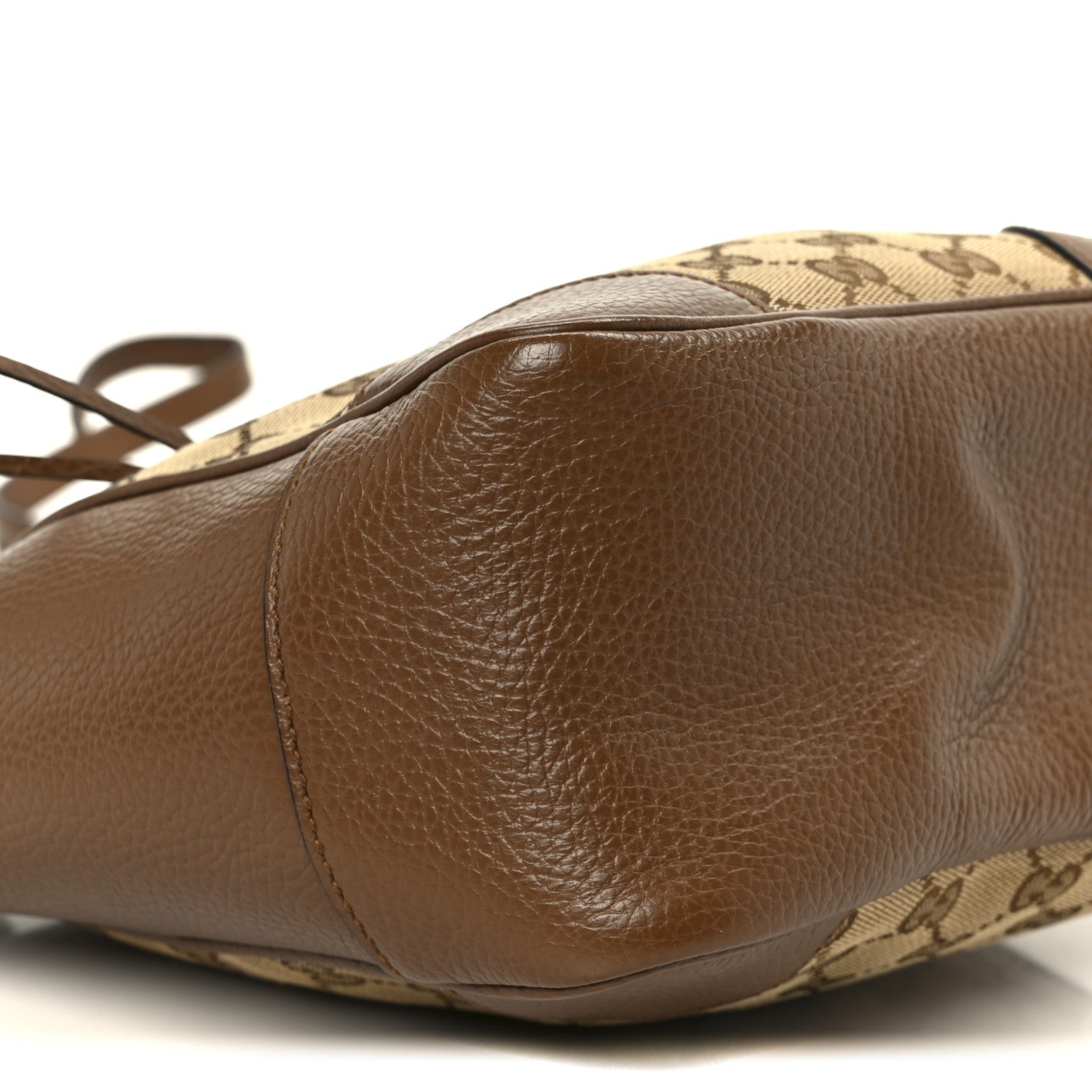 Gucci Monogram Small Bree Tote Beige Tabacco 10 of 11