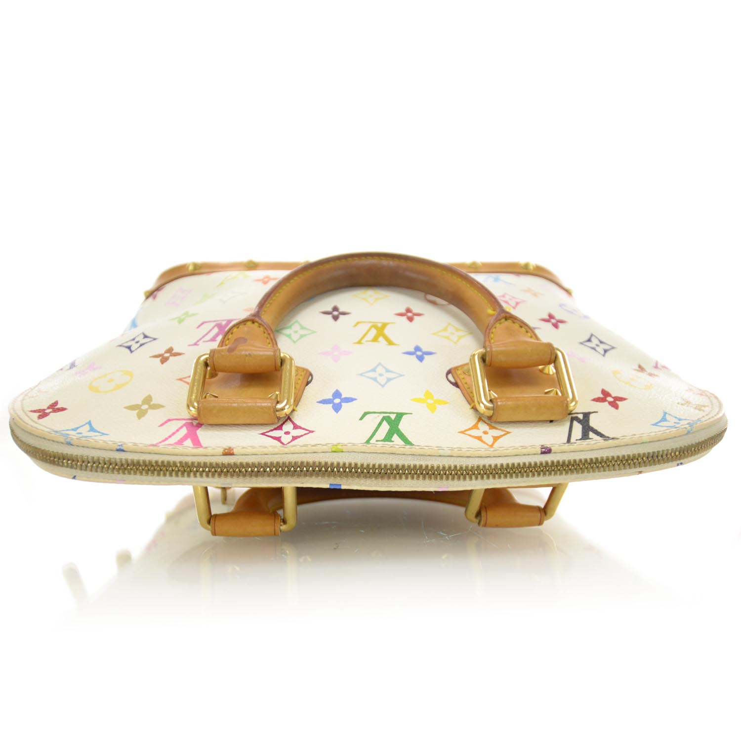 Louis Vuitton Monogram Multicolor Alma White 7 of 10