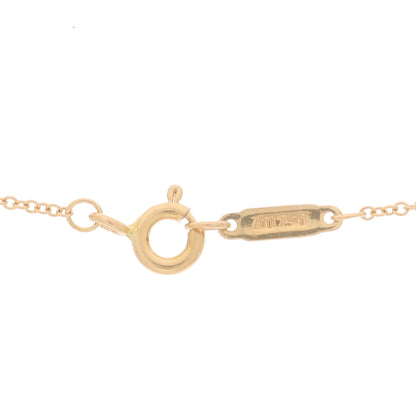 Tiffany 18K Rose Gold Diamond Small Victoria Necklace 4 of 6