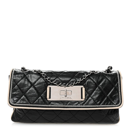 Chanel Lambskin East West Mademoiselle Flap Black 1 of 11