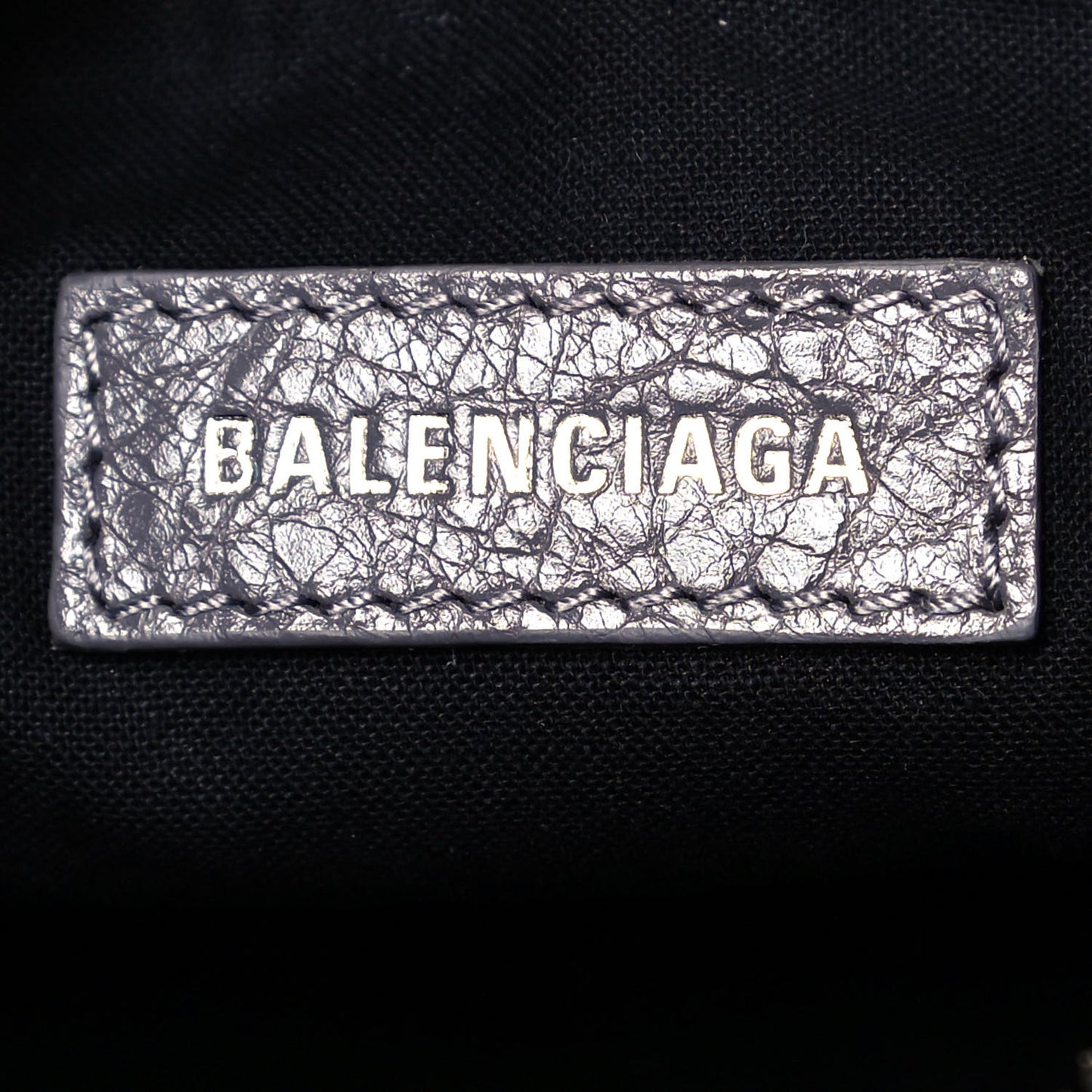 Agneau Arena Le Cagole Shoulder Bag XS Dark Grey