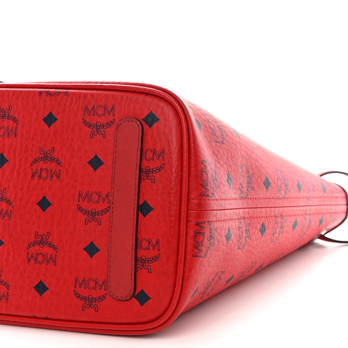 Visetos Large Liz Reversible Shopper Tote Ruby Red