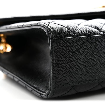 Saint Laurent Grain De Poudre Textured Mixed Matelasse Triquilt Medium Monogram Satchel Black 9 of 11