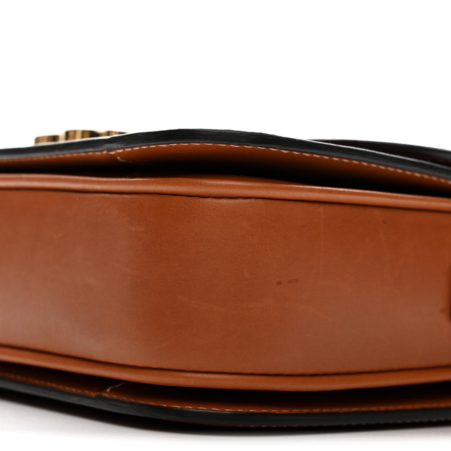 Natural Calfskin Medium Triomphe Tan