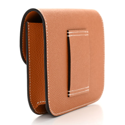 Hermes Epsom Constance Slim Wallet Gold 3 of 7