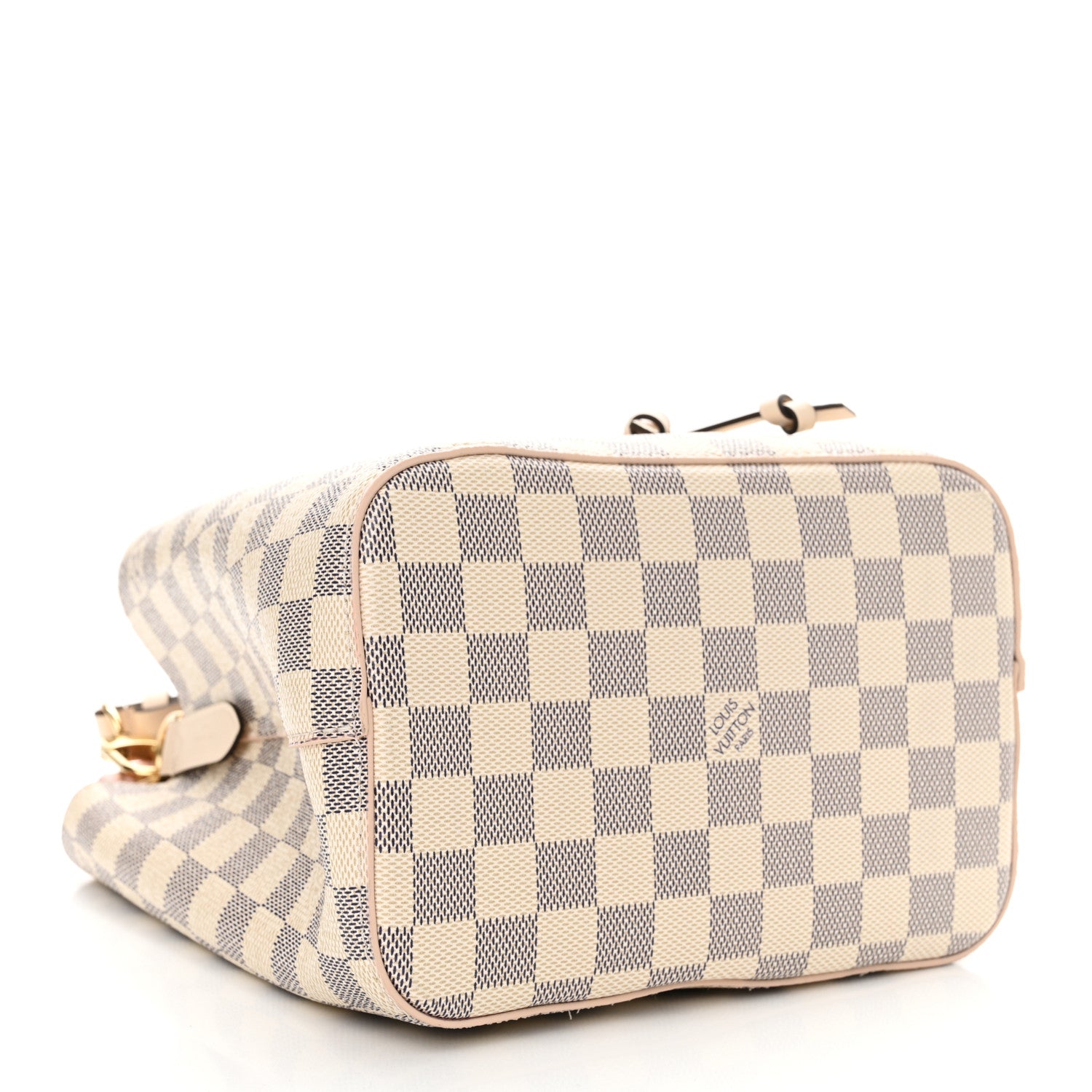 Louis Vuitton Damier Azur Braided Neonoe BB Pink 4 of 11