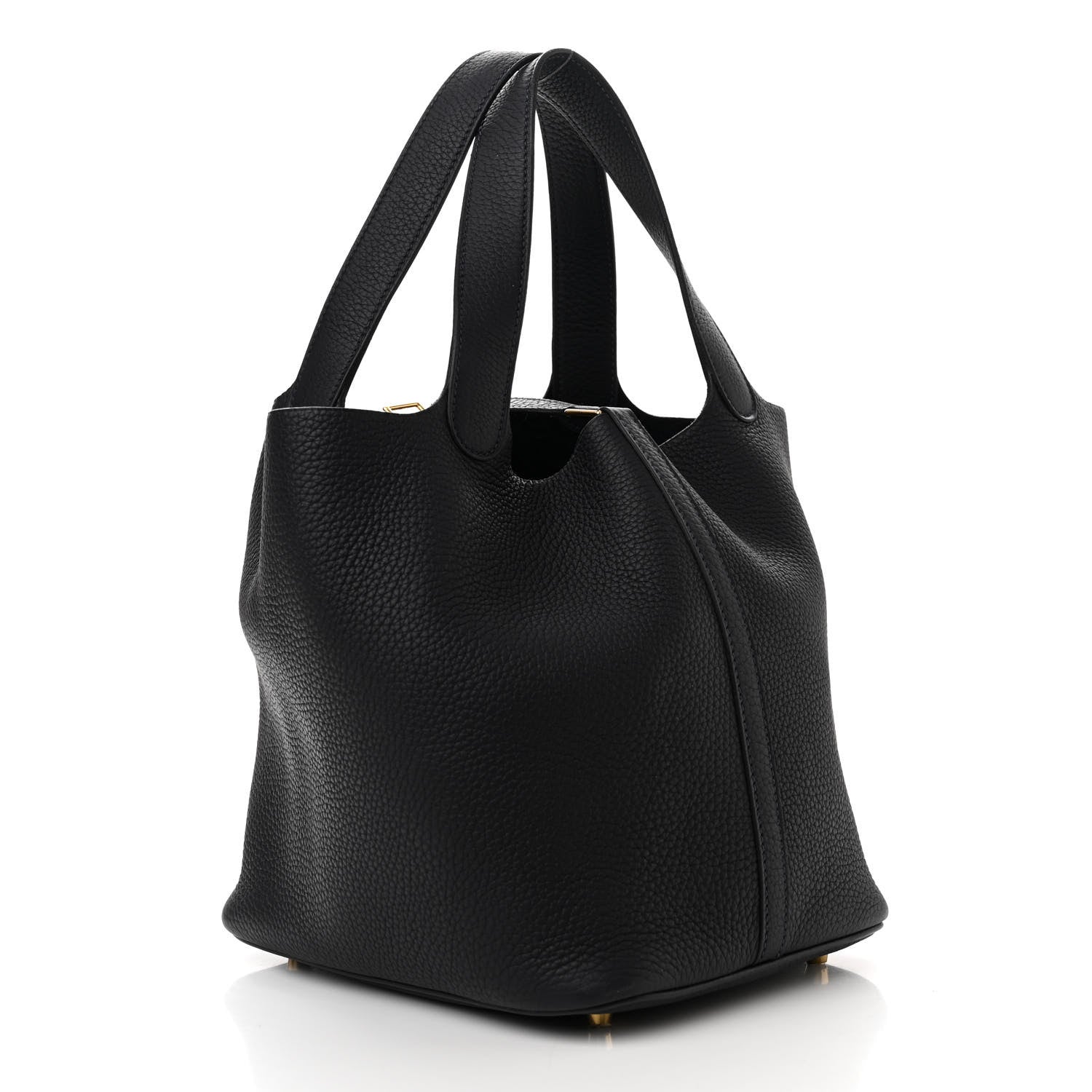 Hermes Taurillon Clemence Picotin Lock 22 MM Bleu Nuit 2 of 11