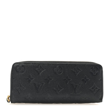 Louis Vuitton Empreinte Clemence Wallet Black 1 of 7