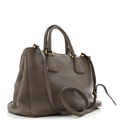 Prada Vitello Daino Tote Argilla 3 of 17