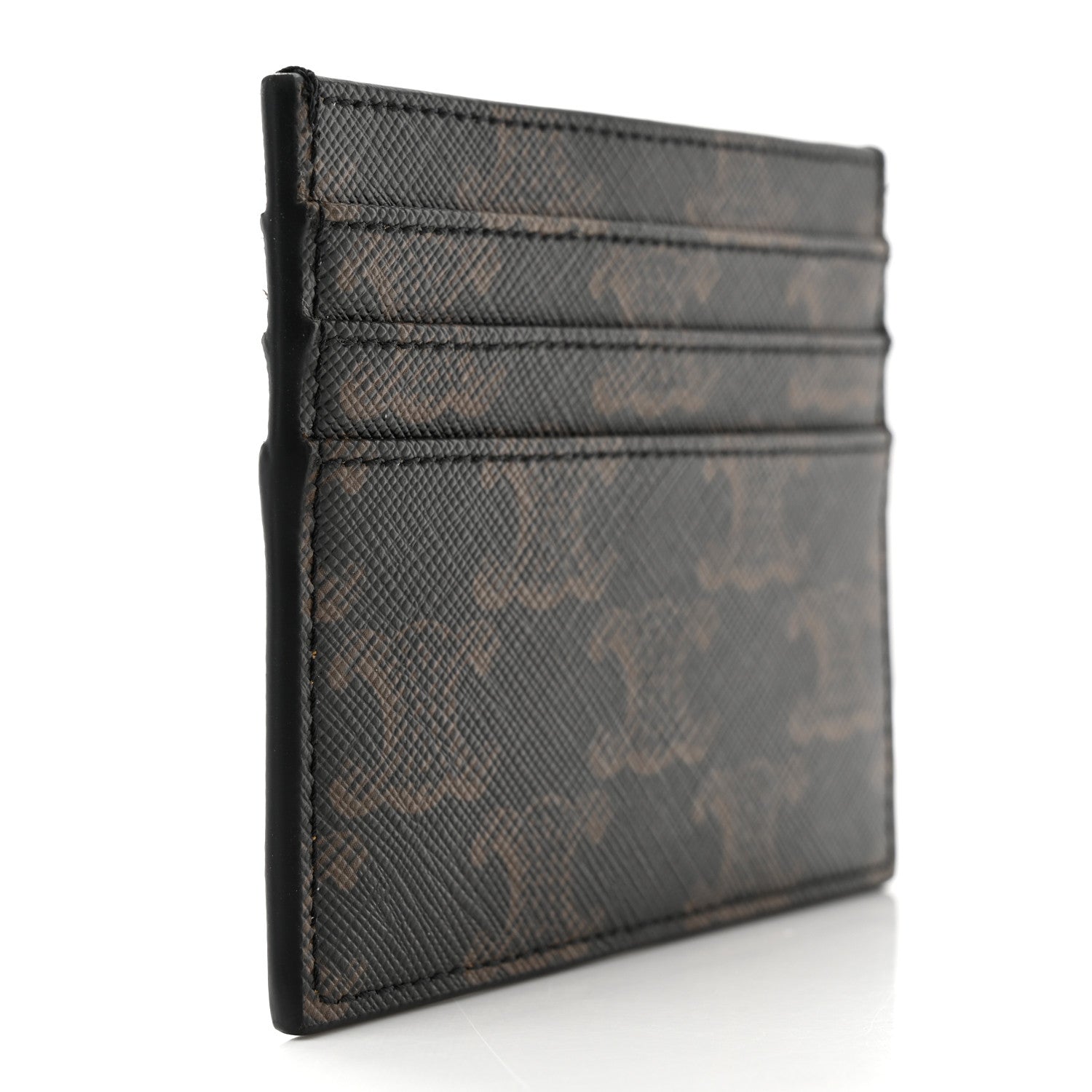 Celine Triomphe Canvas Triomphe Card Holder Tan 3 of 8
