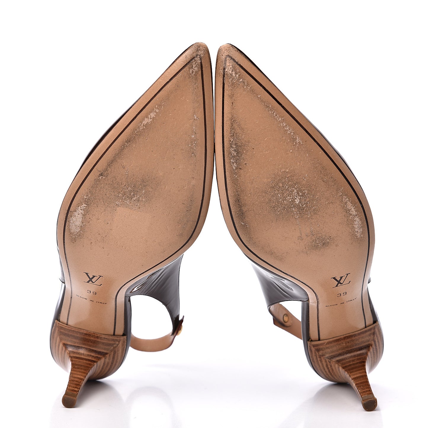 Patent Gina Pumps 39 Brown