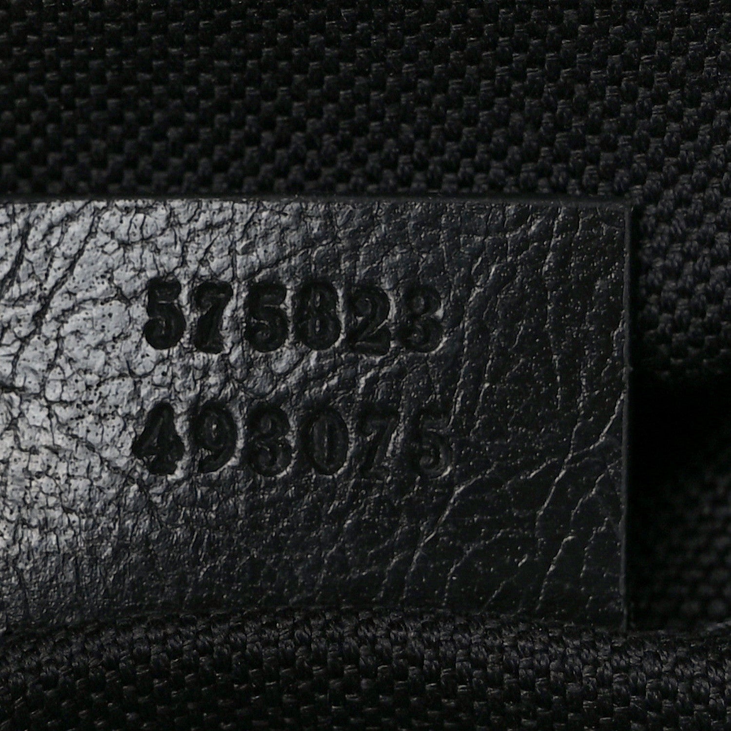 Gucci Fluffy Calfskin Mesh Nylon Medium Morpheus Double Buckle Backpack Black 6 of 8