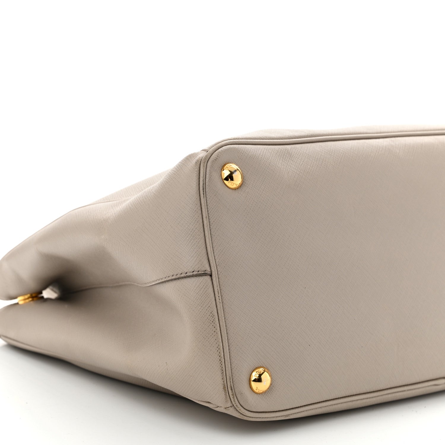 Prada Saffiano Medium Galleria Double Zip Tote Pomice 10 of 15
